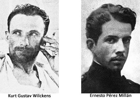 Kurt Gustav Wilckens y Ernesto Pérez Millán